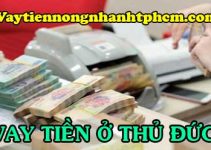 Vay tiền Thủ Đức trả góp hàng tháng